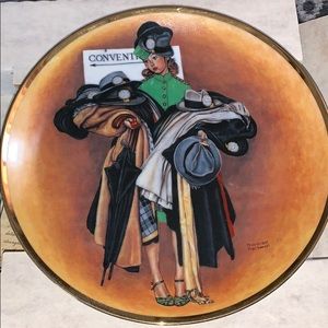 Norman Rockwell collectible plate
